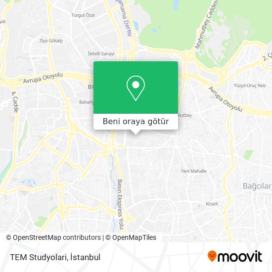 TEM Studyolari harita