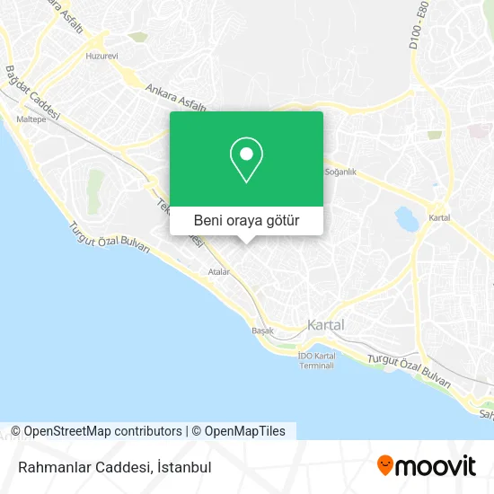 Rahmanlar Caddesi harita