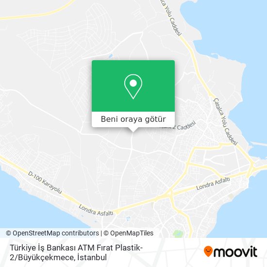 Türkiye İş Bankası ATM Fırat Plastik-2 / Büyükçekmece harita