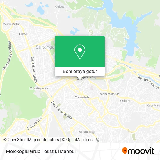 Melekoglu Grup  Tekstil harita