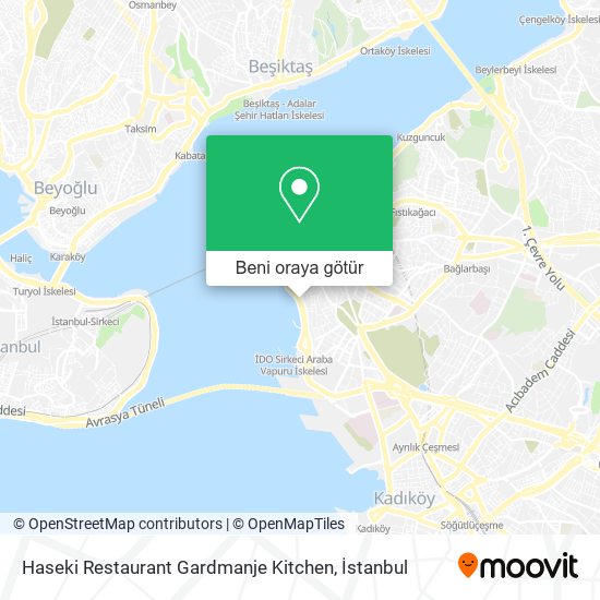 Haseki Restaurant Gardmanje Kitchen harita