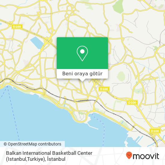 Balkan International Basketball Center (Istanbul,Turkiye) harita