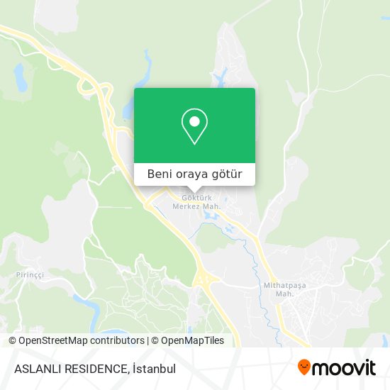 ASLANLI RESIDENCE harita