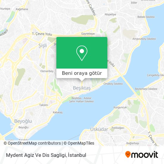 Mydent Agiz Ve Dis Sagligi harita