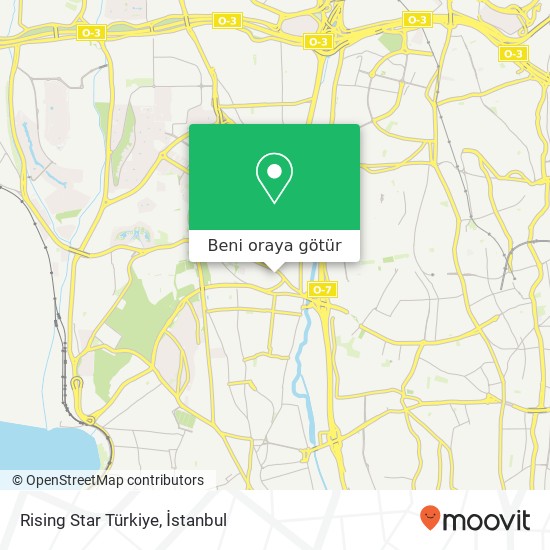 Rising Star Türkiye harita