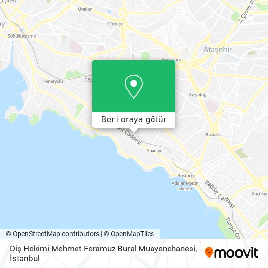 Diş Hekimi Mehmet Feramuz Bural Muayenehanesi harita