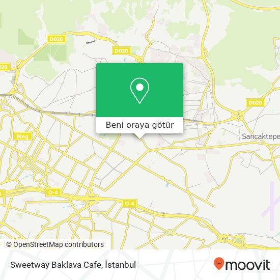 Sweetway Baklava Cafe harita
