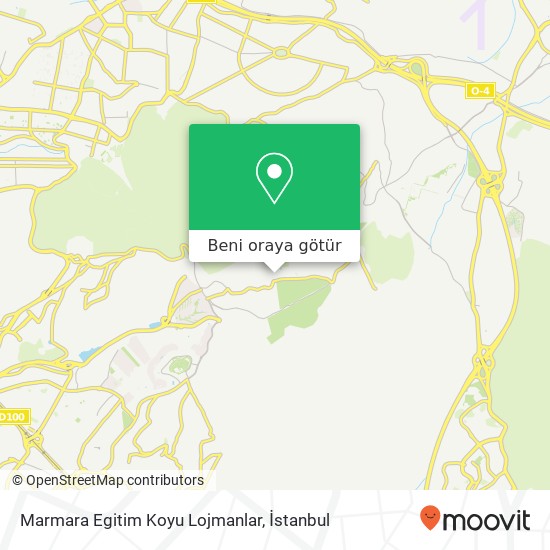 Marmara Egitim Koyu Lojmanlar harita