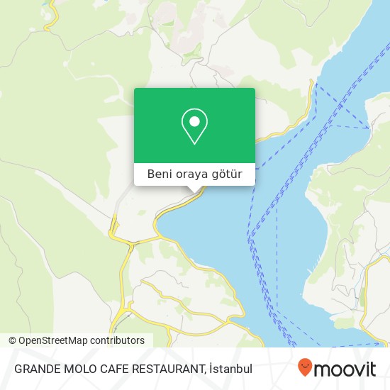 GRANDE MOLO CAFE RESTAURANT harita