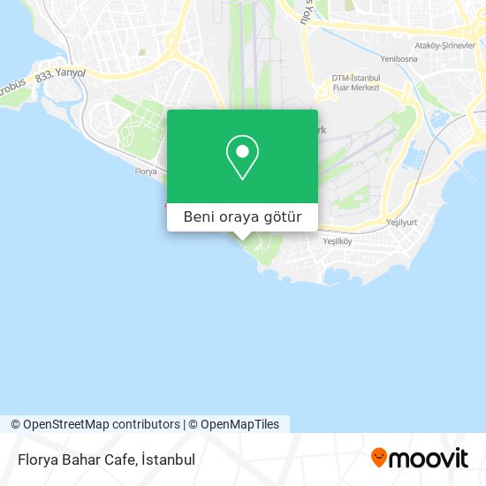 Florya Bahar Cafe harita
