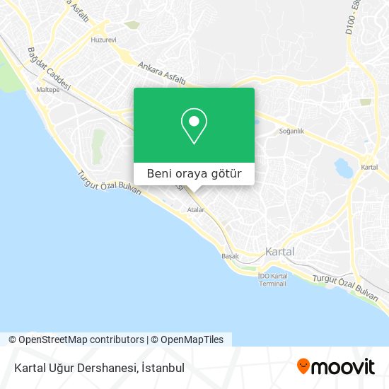 Kartal Uğur Dershanesi harita