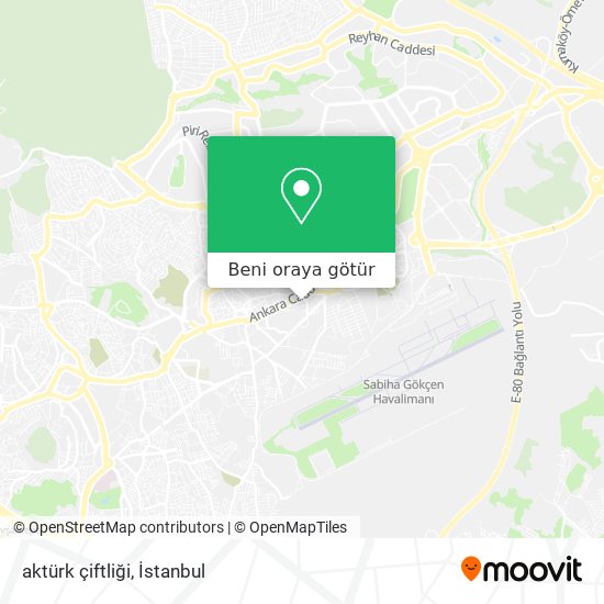aktürk çiftliği harita