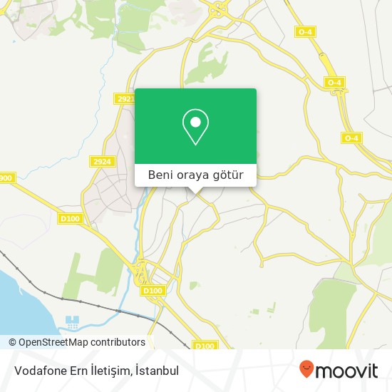 Vodafone Ern İletişim harita