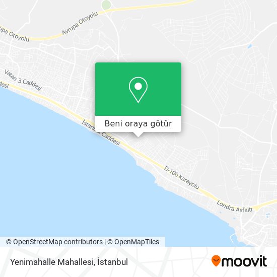Yenimahalle Mahallesi harita