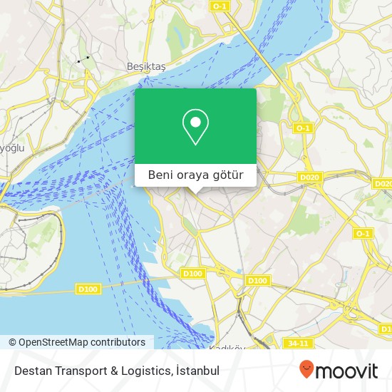 Destan Transport & Logistics harita