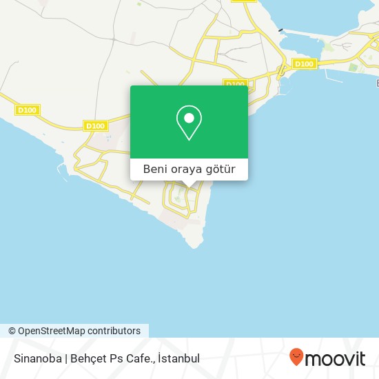 Sinanoba | Behçet Ps Cafe. harita