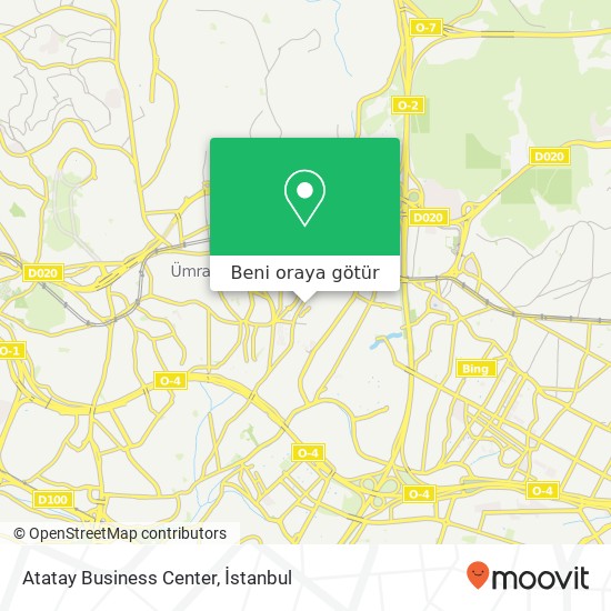 Atatay Business Center harita
