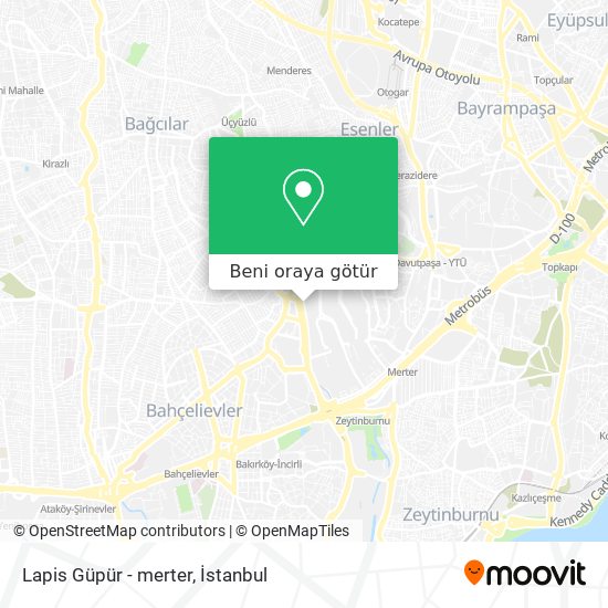 Lapis Güpür - merter harita