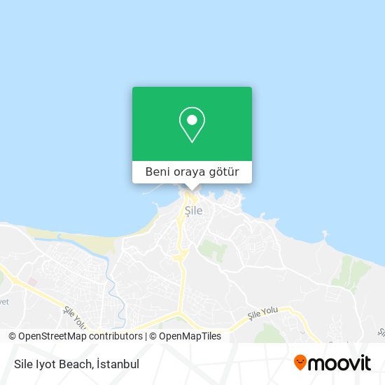 Sile Iyot Beach harita