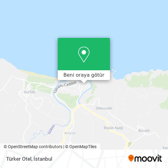 Türker Otel harita