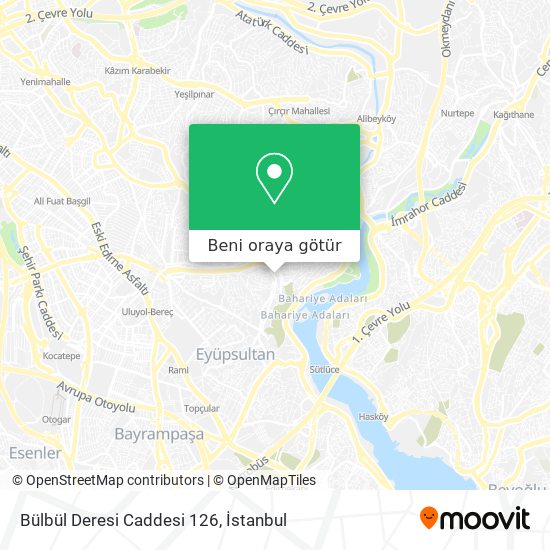 Bülbül Deresi Caddesi 126 harita