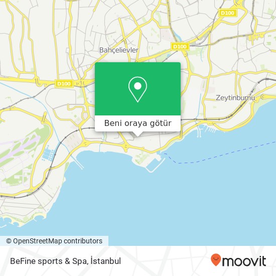 BeFine sports & Spa harita
