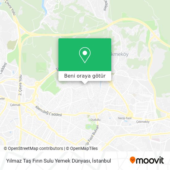 Yılmaz Taş Fırın Sulu Yemek Dünyası harita