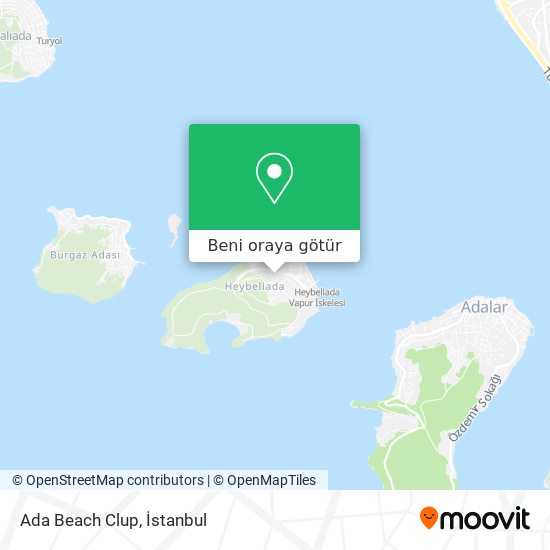 Ada Beach Clup harita