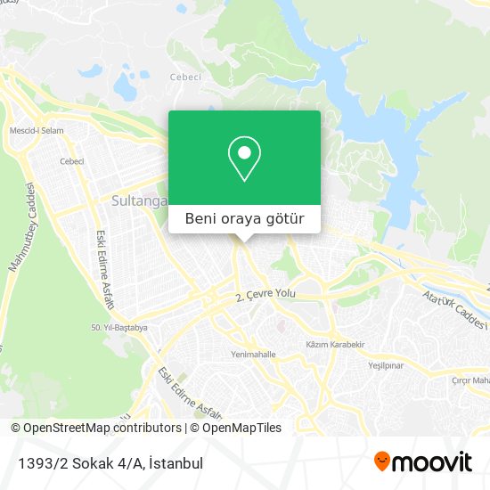1393/2 Sokak 4/A harita