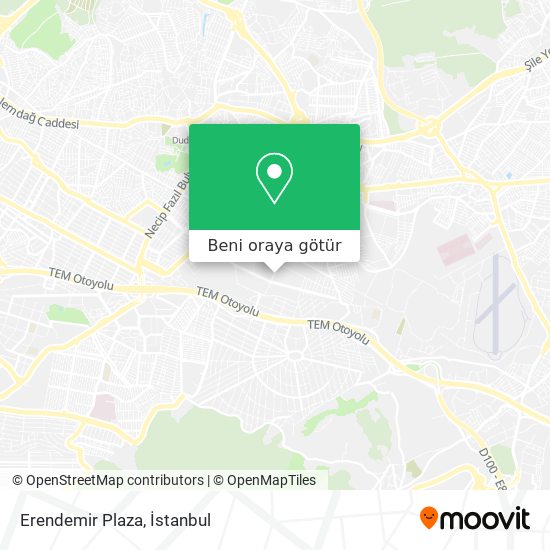 Erendemir Plaza harita