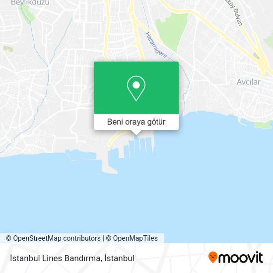 İstanbul Lines Bandırma harita