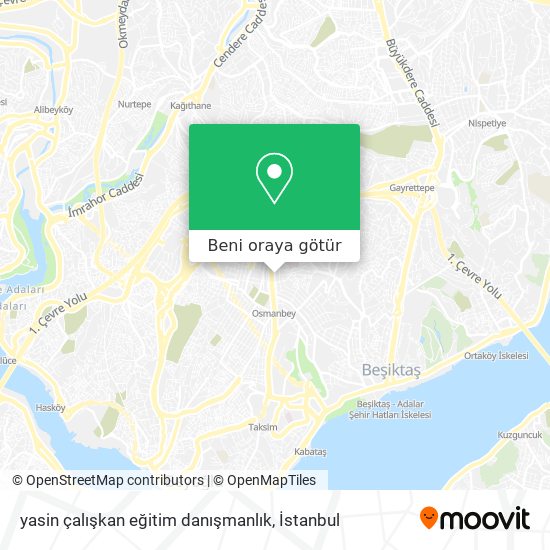 yasin çalışkan eğitim danışmanlık harita