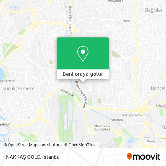 NAKKAŞ GOLD harita