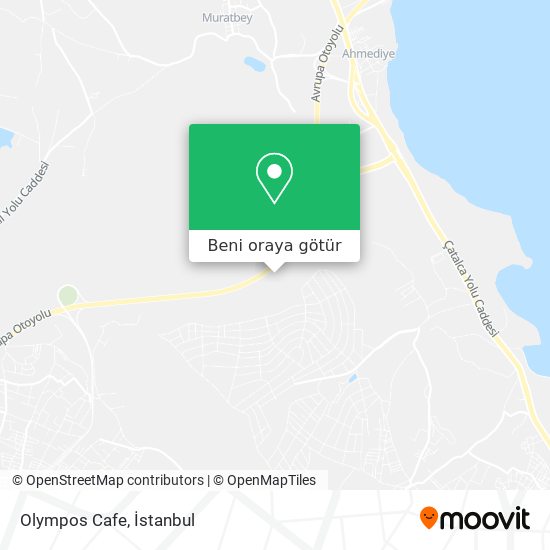Olympos Cafe harita