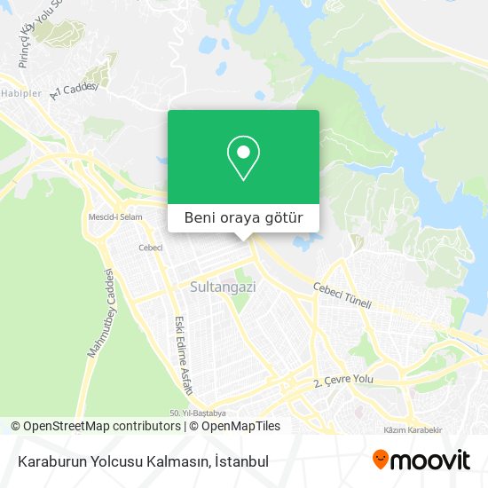 Karaburun Yolcusu Kalmasın harita
