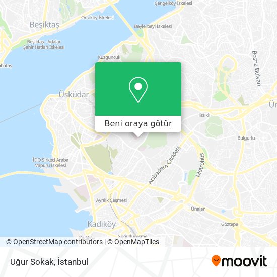 Uğur Sokak harita