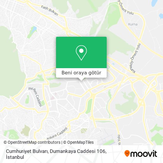 Cumhuriyet Bulvarı, Dumankaya Caddesi 106 harita