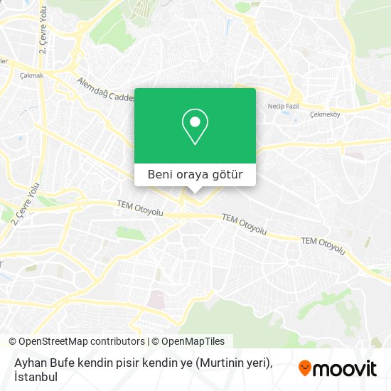 Ayhan Bufe kendin pisir kendin ye (Murtinin yeri) harita