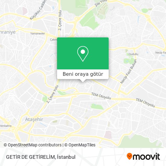 GETİR DE GETİRELİM harita