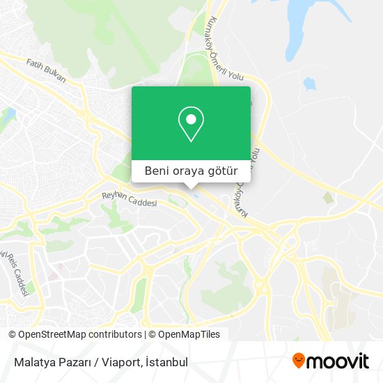 Malatya Pazarı / Viaport harita