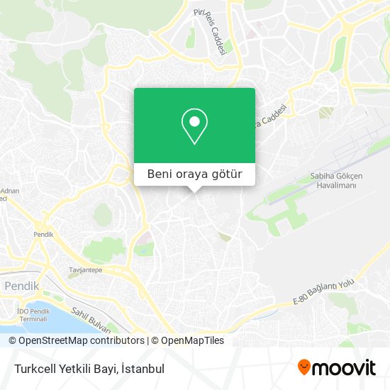 Turkcell Yetkili Bayi harita