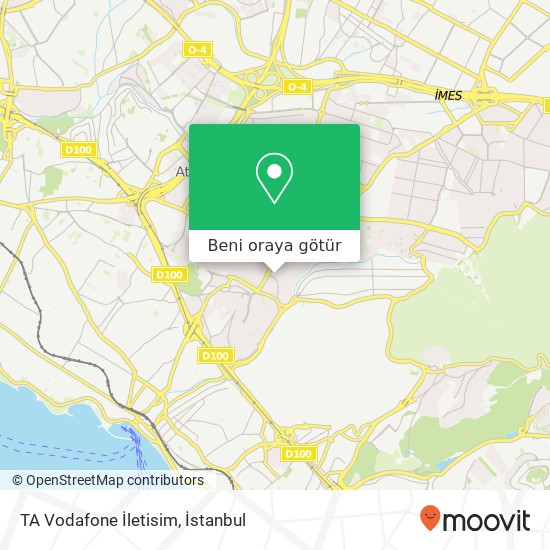 TA Vodafone İletisim harita