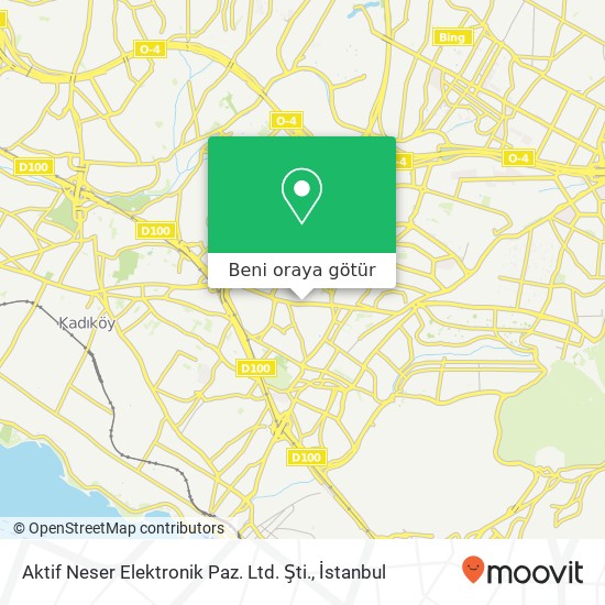 Aktif Neser Elektronik Paz. Ltd. Şti. harita