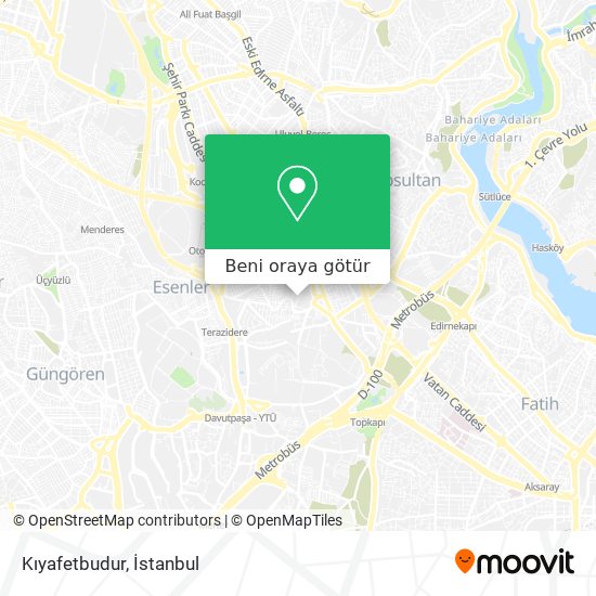 Kıyafetbudur harita