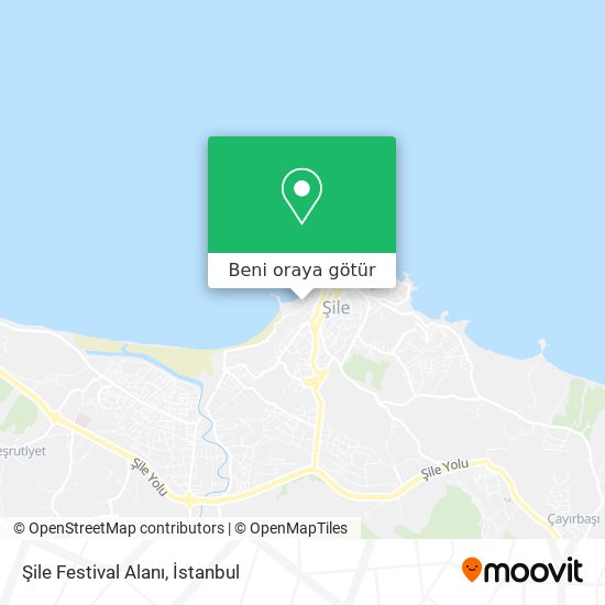 Şile Festival Alanı harita