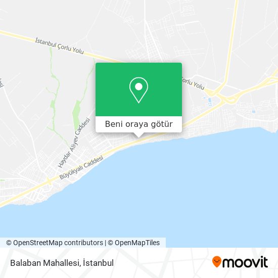 Balaban Mahallesi harita