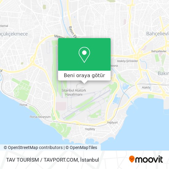 TAV TOURİSM / TAVPORT.COM harita