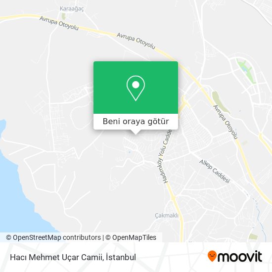 Hacı Mehmet Uçar Camii harita