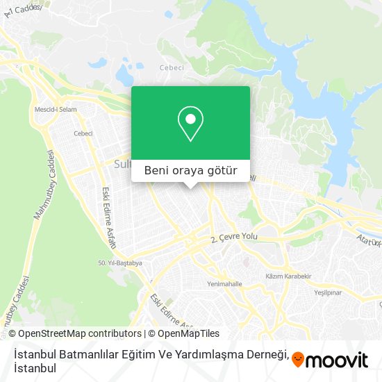 İstanbul Batmanlılar Eğitim Ve Yardımlaşma Derneği harita