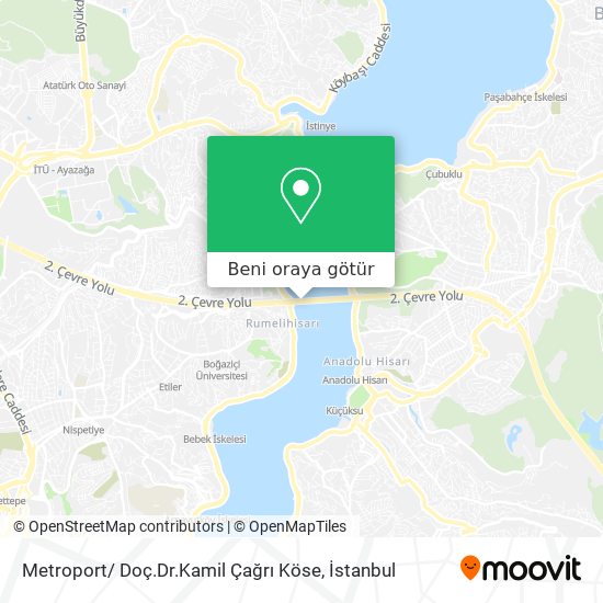 Metroport/ Doç.Dr.Kamil Çağrı Köse harita